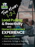 Promotional graphic for a dog training course titled &