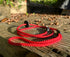 A red 6mm thick rope slip lead | The Dog Therapist